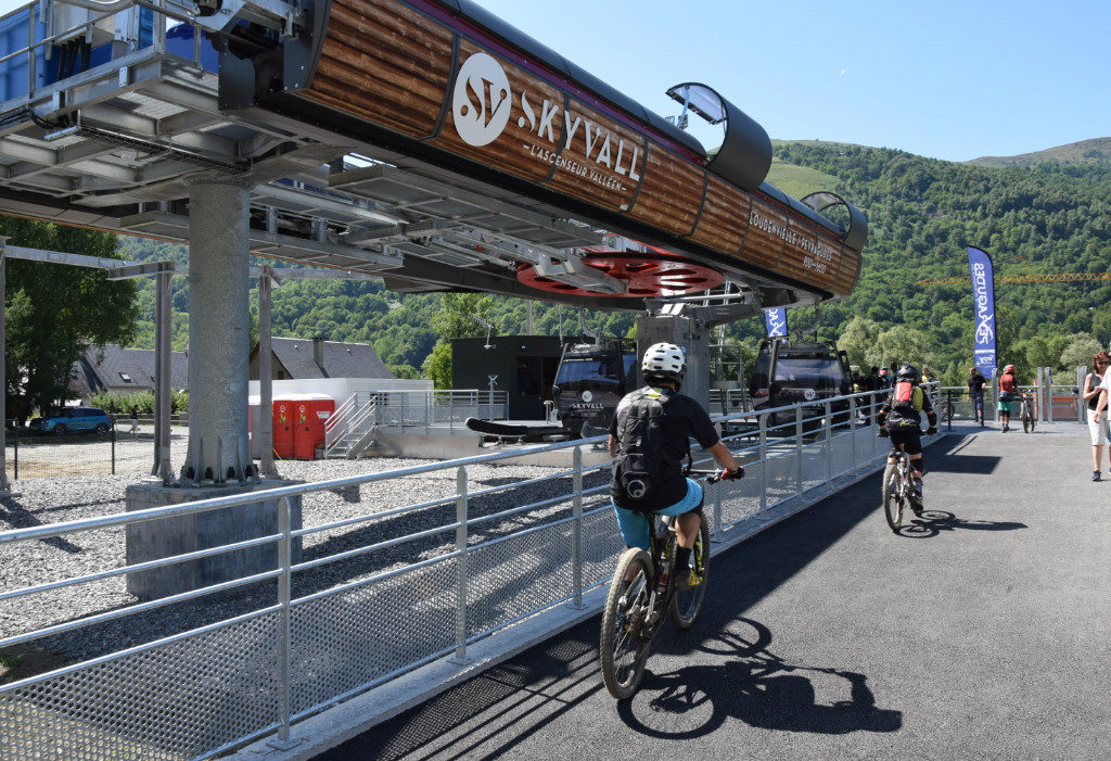 Skyvall Gare de départ à Loudenviel